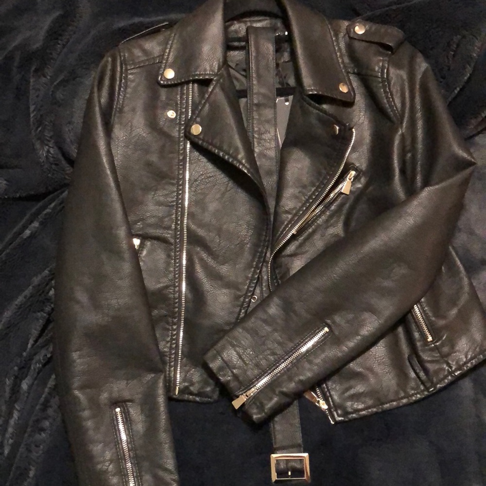 Leather jacket